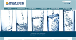 Desktop Screenshot of jeffersonutilities.com